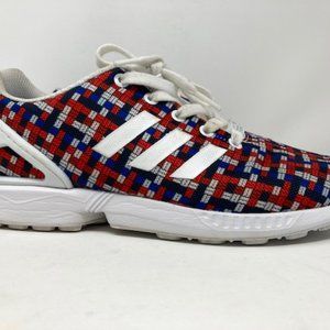 Adidas Zx Flux 3 Print Woven Torsion Shoe Sz 7